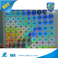 3D anti fake brand protection custom puffy stickers